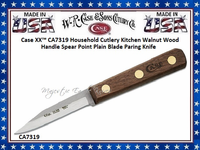 W.R. Case & Sons Cutlery CA7318 Case XX� Household Cutlery Kitchen Bread Slicer Knife Walnut Wood Handle 13-1/2" Overall 8" Miracl-edge Stainless Steel
