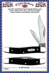 W.R. Case & Sons Cutlery Case XX� CA220 Case XX� Black Delrin Handle Medium Jack Pocket Knife