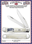 W.R. Case & Sons Cutlery Company is proud to present CA22553 CASE XX US Navy Large Trapper Pocket Knife