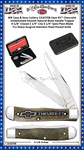 WR Case & Sons Cutlery CA33708 Case XX� Chevrolet Embellished Smooth Natural Bone Handle Trapper 3 1/4" Clip Blade & 3 1/4" Spey Blade Tru-Sharp Surgical Stainless Steel Pocket Knife