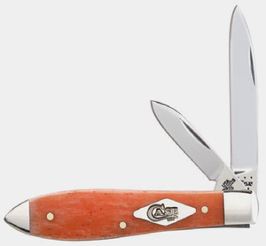 WR Case & Son's Cutlery CA63120 Painted Desert Salmon Bone Teardrop Knife