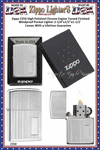 Zippo Windproof Lighter Z250 Zippo Classic High Polished Chrome Finished Windproof Pocket Lighter 2-1/4"x1/2"x1-1/2" Comes With a Lifetime Guarantee         