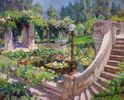 A Garden at Redlands<br><small>Colin Campbell Cooper