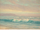 A Morning Sea from La Jolla Coast <br><small>Roi Clarkson Colman