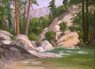 A River Near Yosemite<br><small>W.F. Jackson