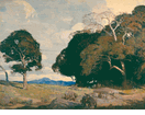 A Sacred Grove<br><SMALL>Carl Oscar Borg