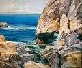 Arch Beach, Laguna<br><small>Frederick W. Becker