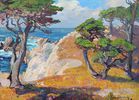 At Point Lobos<br><small>Franz Bischoff