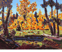 Autumn Landscape <br><SMALL>Conrad Buff