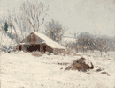 Barn in the Snow<br><small>Edwin Roscoe Shrader
