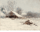 Barn in the Snow<br><small>Edwin Roscoe Shrader
