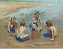 Bathers, Miramar Beach
