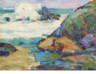 Bay Area San Francisco Coastal Scene <br><small> Selden Gile