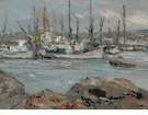 Bay Sunset<br> <small> S.C. Yuan