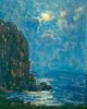 Beach Scene at Night<br><small>Granville Redmond