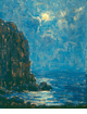 Beach Scene at Night<br><small>Granville Redmond