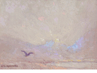 Bird Flying into Sunset<br><small>Arthur Dominique Rozaire