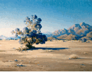 Bloom in the Desert, Cathedral City<br><small>Agnes Pelton