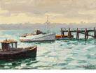 Boat at Redondo Beach Pier<br><small>Paul Grimm