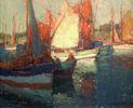 Boats of the Audienne<small><br>Edgar Payne