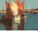 Brittany Boats<small><br>Edgar Payne