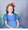 Little Girl With Red Bow<br><small>Henrietta Shore