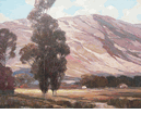 Eucalyptus Trees and Mountain<br><small>George Spangenberg