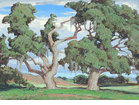 California Oaks<br><small>Carl Oscar Borg