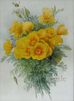 California Poppies and Bees<br><small>Paul de Longpre