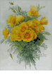 California Poppies and Bees<br><small>Paul de Longpre