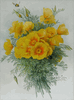 California Poppies and Bees<br><small>Paul de Longpre