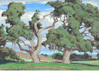 California Oaks<br><small>Carl Oscar Borg
