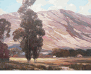 Eucalyptus Trees and Mountain<br><small>George Spangenberg