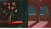 Flowers and Arches<br><small>Helen Lundeberg