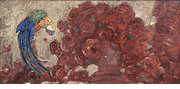 Parrot and Roses<br>(ar236)<br><small>Arthur Dominique Rozaire