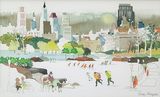 Central Park at Winter<br><small>Dong Kingman