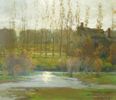 Landscape with House, Trees and Stream<br><small>Charles Reiffel