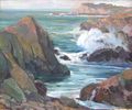 Cliffs at Laguna<br><small>Frederick W. Becker