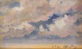 Clouds, 2pm, September 10, 1923<br><small>Colin Campbell Cooper