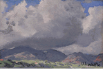 Clouds Over the Mountains<br><small>Colin Campbell Cooper