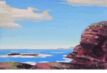 Coastal Scene <br><SMALL>Conrad Buff