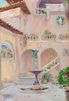 Court of the Italian Building, San Francisco Exposition<br><small>Anna Hills