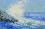 Crashing Tide, Laguna Beach<br><small>Joane Cromwell