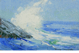 Crashing Tide, Laguna Beach<br><small>Joane Cromwell