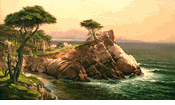 Cypress Point, Monterey<br><small>Raymond Dabb Yelland