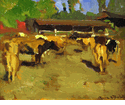 Dairy Cows<br><small>Franz Bischoff