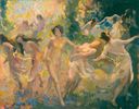 Dancing Women<br><small>Franz Bischoff
