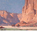 Day Beginning, Canyon de Chelly<br><small>Edgar Payne