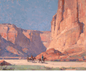 Day Beginning, Canyon de Chelly<br><small>Edgar Payne