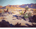 Desert Landscape with Yucca<br><small>Conrad Buff